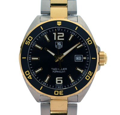 Lot 84 - Tag Heuer - Gentleman's Formula 1 bracelet watch