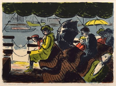 Lot 390 - Edward Ardizzone (1900-79) 'The Boat to Greenwich'