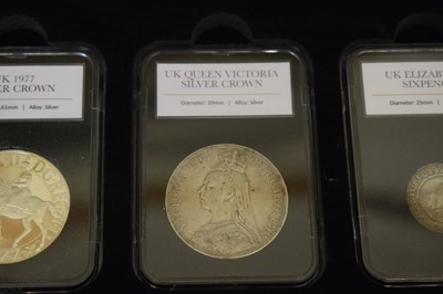 Lot 306 - The British Queen's Silver Coin Collection
