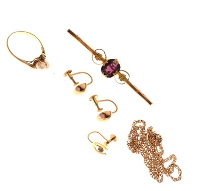 Lot 83 - Small quantity of jewellery