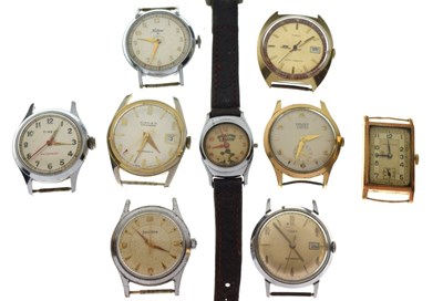 Lot 142 - Assorted gentleman's wristwatches