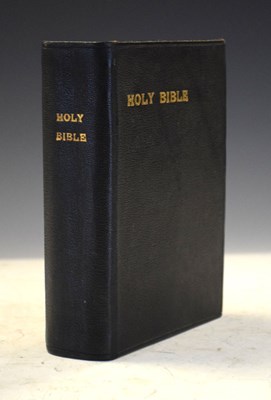 Lot 316 - Bible dated 1641 in later binding