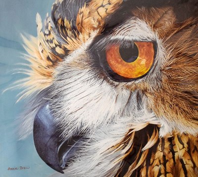 Lot 705 - Annie Drew - Signed photo - Bird of Prey