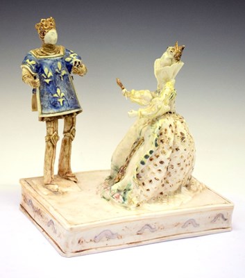 Lot 471 - Jackie Giron figural group