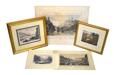 Lot 676 - Quantity of Bristol engravings