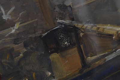 Lot 398 - Charles Walter Simpson (1885-1971) - Gouache - ‘Mousehole Harbour’