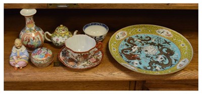 Lot 417 - Small group of Chinese and Japanese ceramics