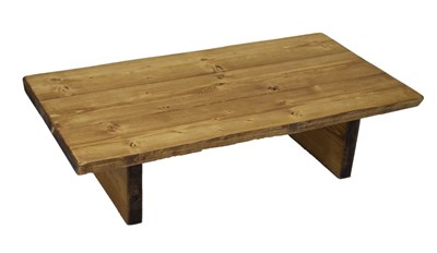 Lot 644 - Rustic low table
