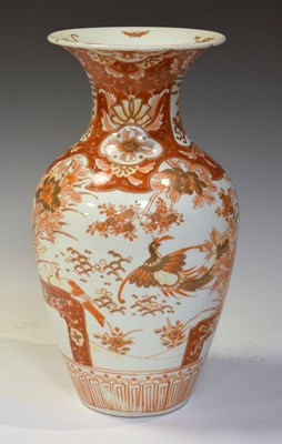 Lot 413 - Japanese Kutani vase