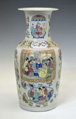 Lot 415 - Chinese Canton Famille Rose vase