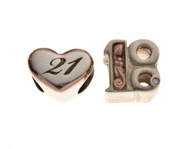 Lot 84 - Two Clogau charms