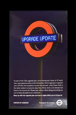 Lot 327 - Six modern London Transport information posters