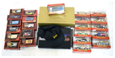 Lot 355 - JCB set and quantity of Matchbox Models of Yesteryear