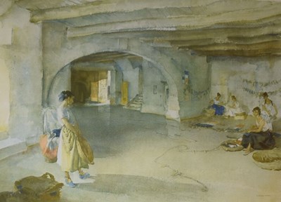 Lot 781 - After Sir William Russell Flint - Signed print