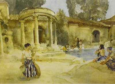 Lot 782 - After Sir William Russell Flint - Signed print