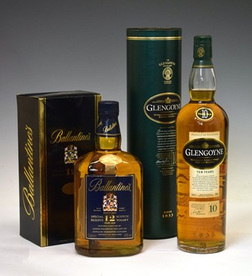 Lot 522 - Ballantine's Scotch Whisky, 12 years old, and a Glengoyne Scotch Highland, 10 years old