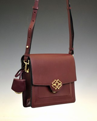 Lot 177 - Radley, London - Lady's 'Apsley Road claret coloured leather crossbody bag