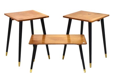Lot 672 - Modern Design - Three occasional tables