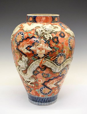 Lot 486 - Large Imari vase