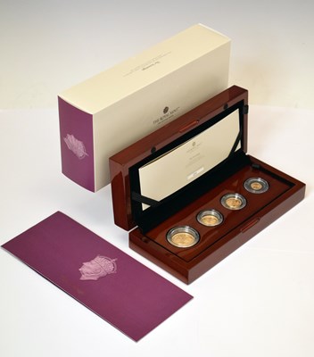 Lot 104 - Charles III Royal Mint 'Coronation of King Charles III ' four coin gold proof set, 2023
