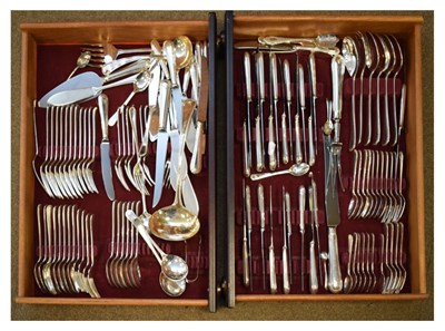 Lot 738 - Plated Bead pattern cutlery