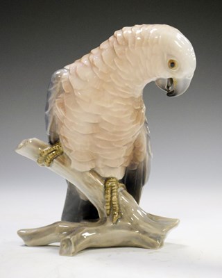 Lot 441 - Bing & Grondahl porcelain parrot