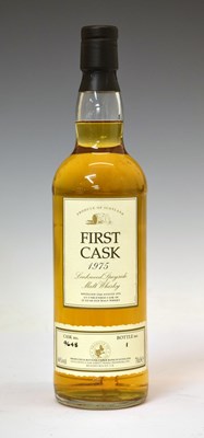 Lot 517 - First Cask malt whisky, distilled 22nd August 1975, Linkwood, Speyside