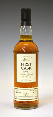 Lot 518 - First Cask malt whisky, distilled 3rd December 1976, Tomatin, Speyside