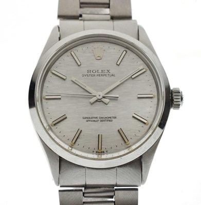 Lot 59 - Rolex - Gentleman's Oyster Perpetual chronometer bracelet watch, ref.1002