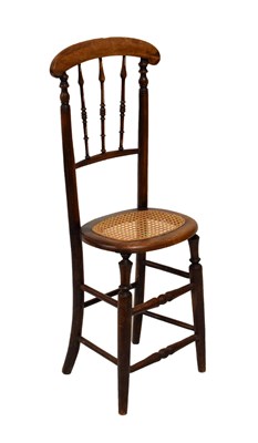 Lot 571 - 19th Century child's correction chair