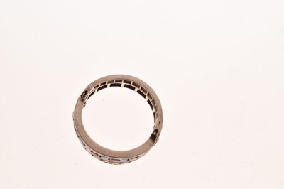 Lot 14 - Art Deco Day and Night ruby, sapphire and diamond ring