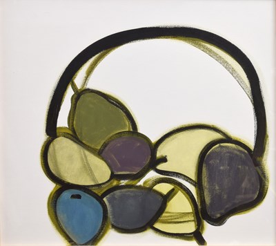 Lot 384 - Jessica Cooper (b.1967) - Acrylic and pencil on canvas - 'Knowing No Bounds'