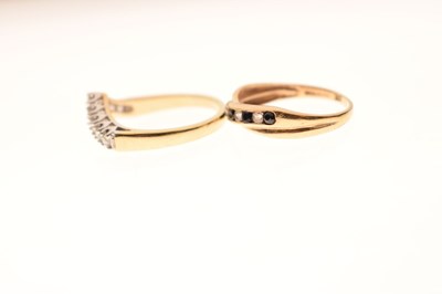 Lot 85 - Two dress rings