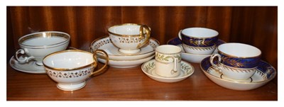 Lot 445 - Collection of cups and saucers