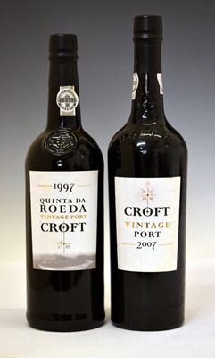 Lot 516 - Croft vintage port, 2007, and Croft Quinta da Roeda vintage port, 1997