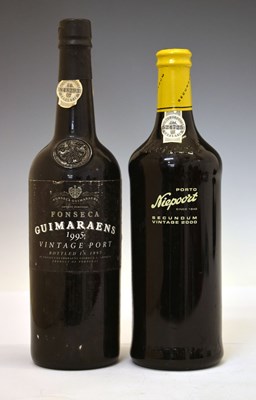 Lot 512 - Fonseca Guimaraens vintage port, 1995, and Niepoort Secundum, 2000