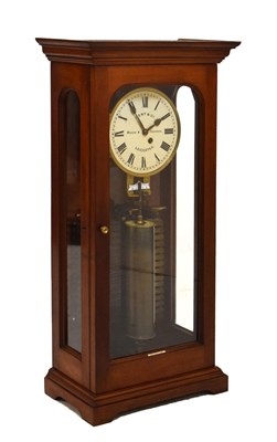 Lot 533 - Gent & Co. Leicester Patent Master Clock - 15884