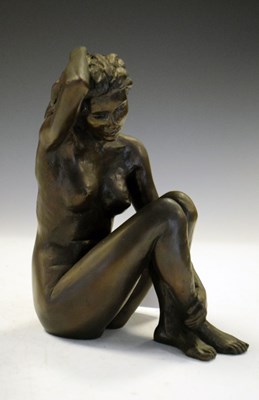 Lot 585 - Tom Greenshields - Rosie drying Hair (small)