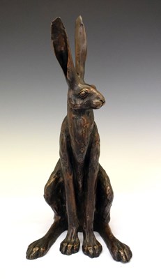 Lot 590 - Paul Jenkins - Resin - 'Howard Hare'
