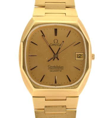Lot 68 - Omega - Gentleman’s 18ct gold Constellation Chronometer
