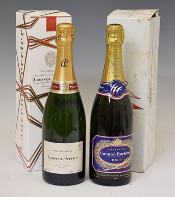 Lot 532 - Laurent-Perrier brut champagne and Canard-Duchene Champagne