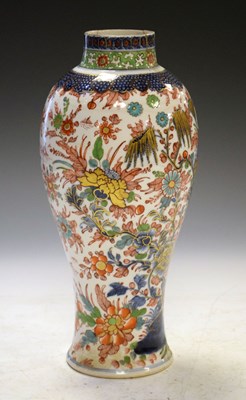 Lot 465 - 19th Century 'Clobbered' baluster vase