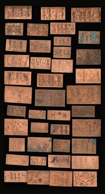 Lot 154 - Collection of Grand Tour style cast metal intaglios