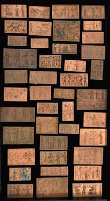 Lot 155 - Collection of Grand Tour style cast metal intaglios