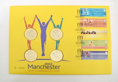 Lot 160 - Queen Elizabeth II Royal Mint Manchester Commonwealth Games £2 coin First Day cover, 2002