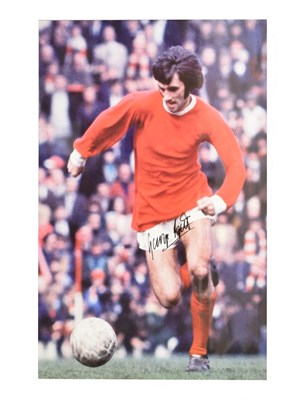 Lot 233 - George Best signed photograph