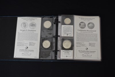 Lot 192 - Franklin Mint 'The History of the United States Silver Coin Collection'