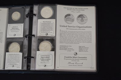 Lot 192 - Franklin Mint 'The History of the United States Silver Coin Collection'
