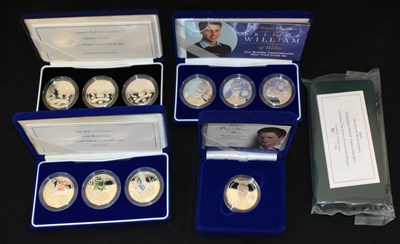 Lot 165 - Five Royal Mint Channel Islands silver proof coin sets