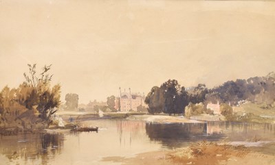 Lot 408 - William Evans of Eton O.W.S. (British, 1798-1877) - Watercolour - 'Eton College Chapel'